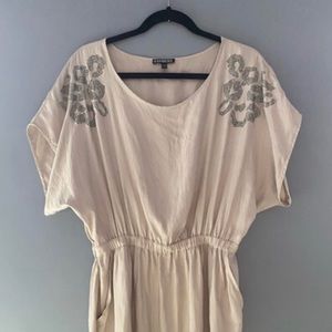 EXPRESS short sleeve silky dress